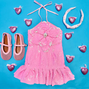 VALERY SEQUIN MINI DRESS