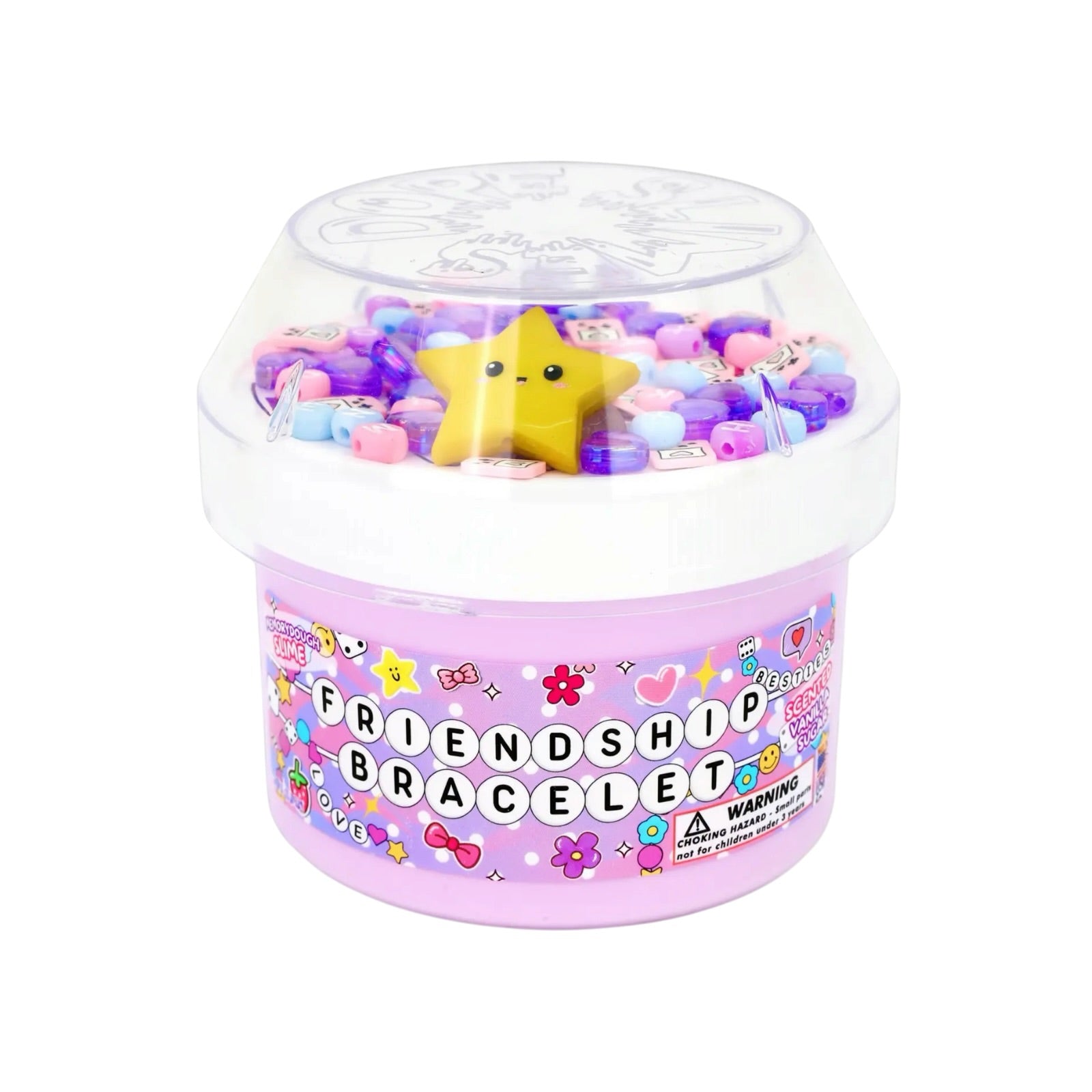 FRIENDSHIP BRACELET MEMORYDOUGH TEXTURED SLIME (PREORDER)
