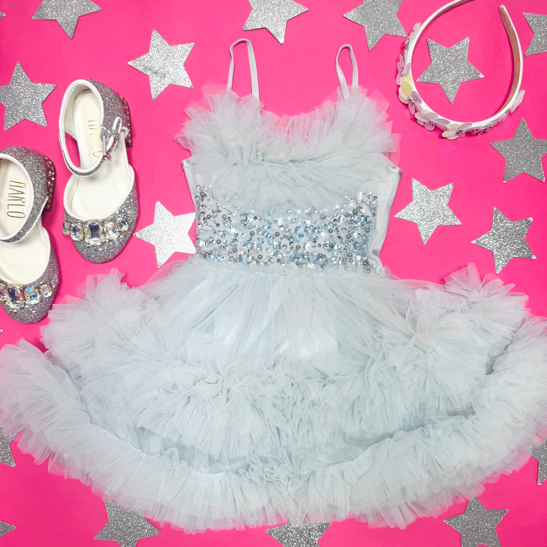 COSTAL GLOW TUTU DRESS