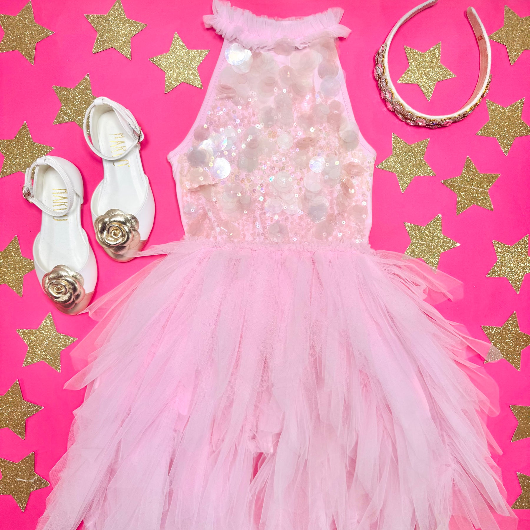 SUNSET BLISS TUTU DRESS
