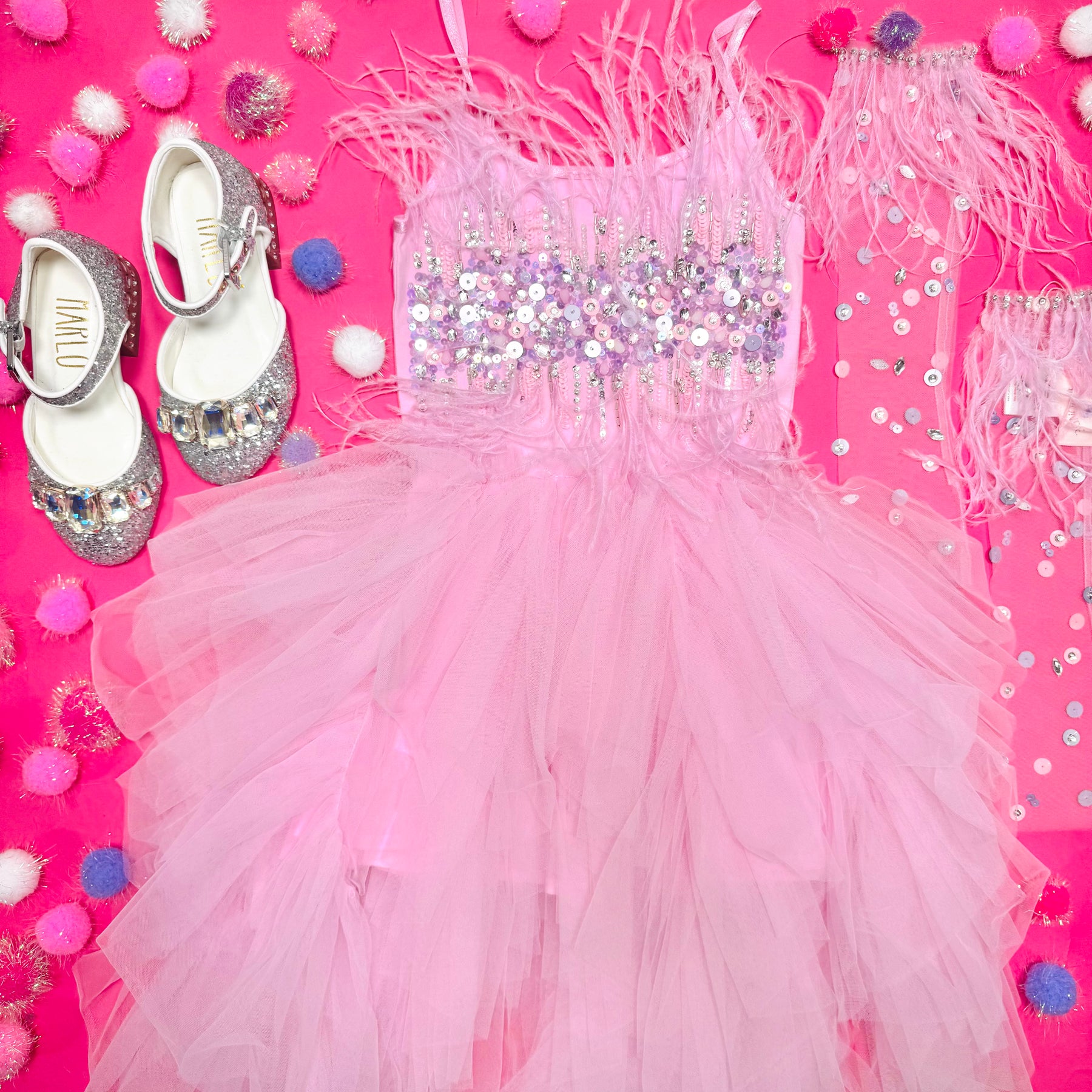 GLITZ TUTU DRESS