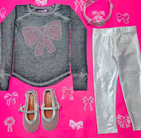 METALLIC LEGGINGS