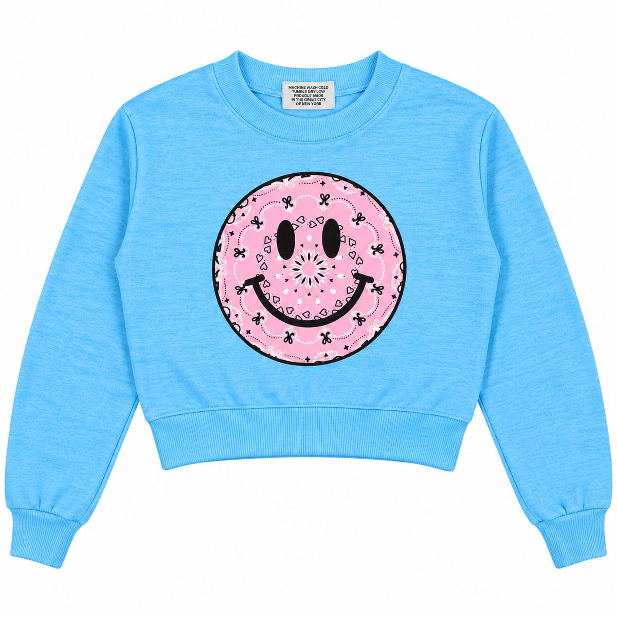 BANDANA SMILEY SWEATSHIRT