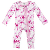 TULLE BOW ZIP FOOTIE