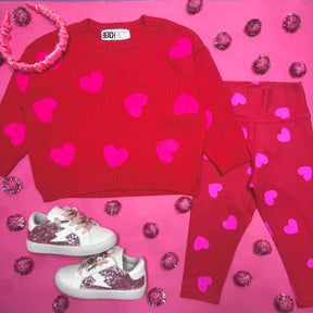 HEARTS LITTLE PEPPA LEGGINGS