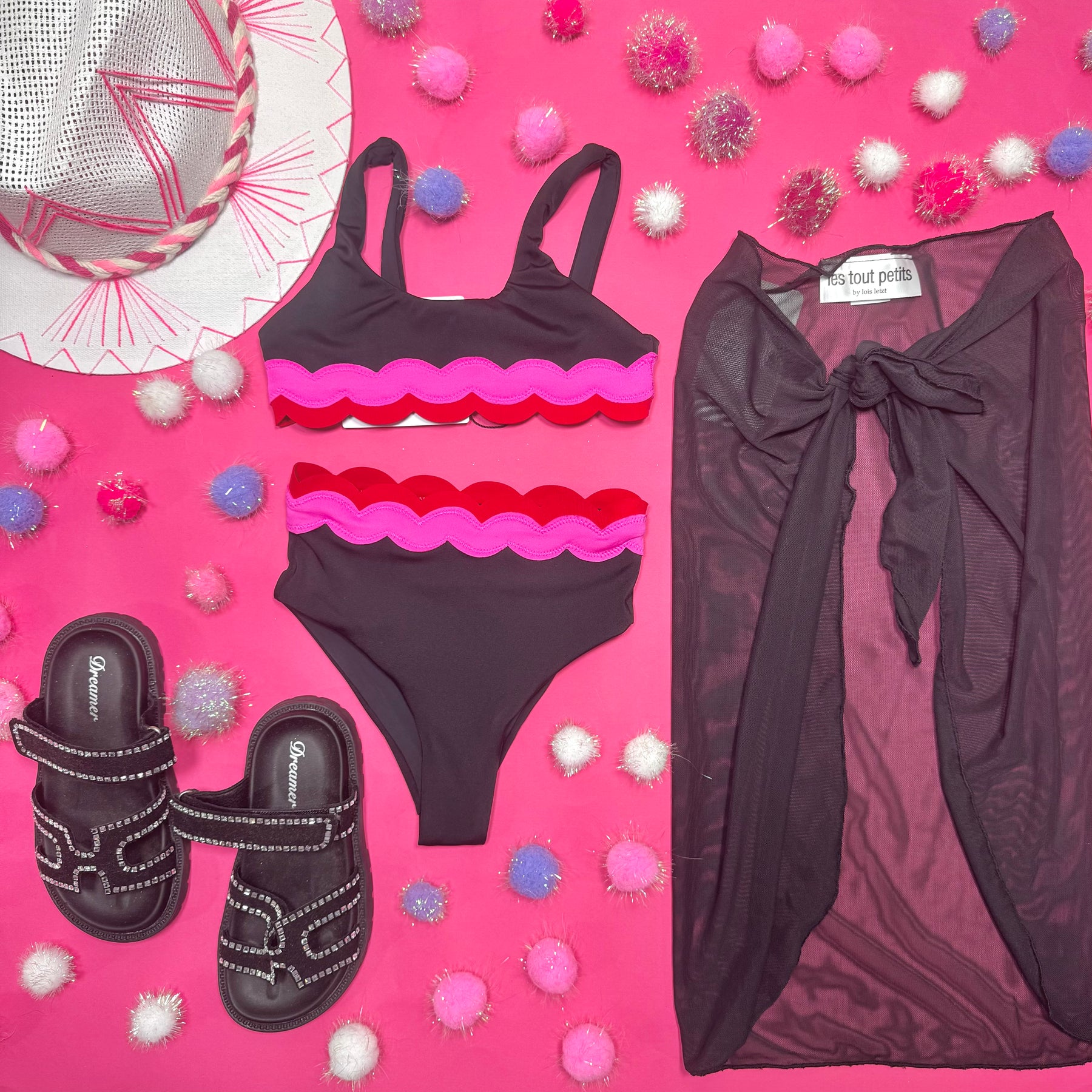 SHEER SARONG WRAP COVER UP