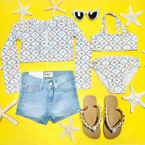 LUCY CUT OFF DENIM SHORTS