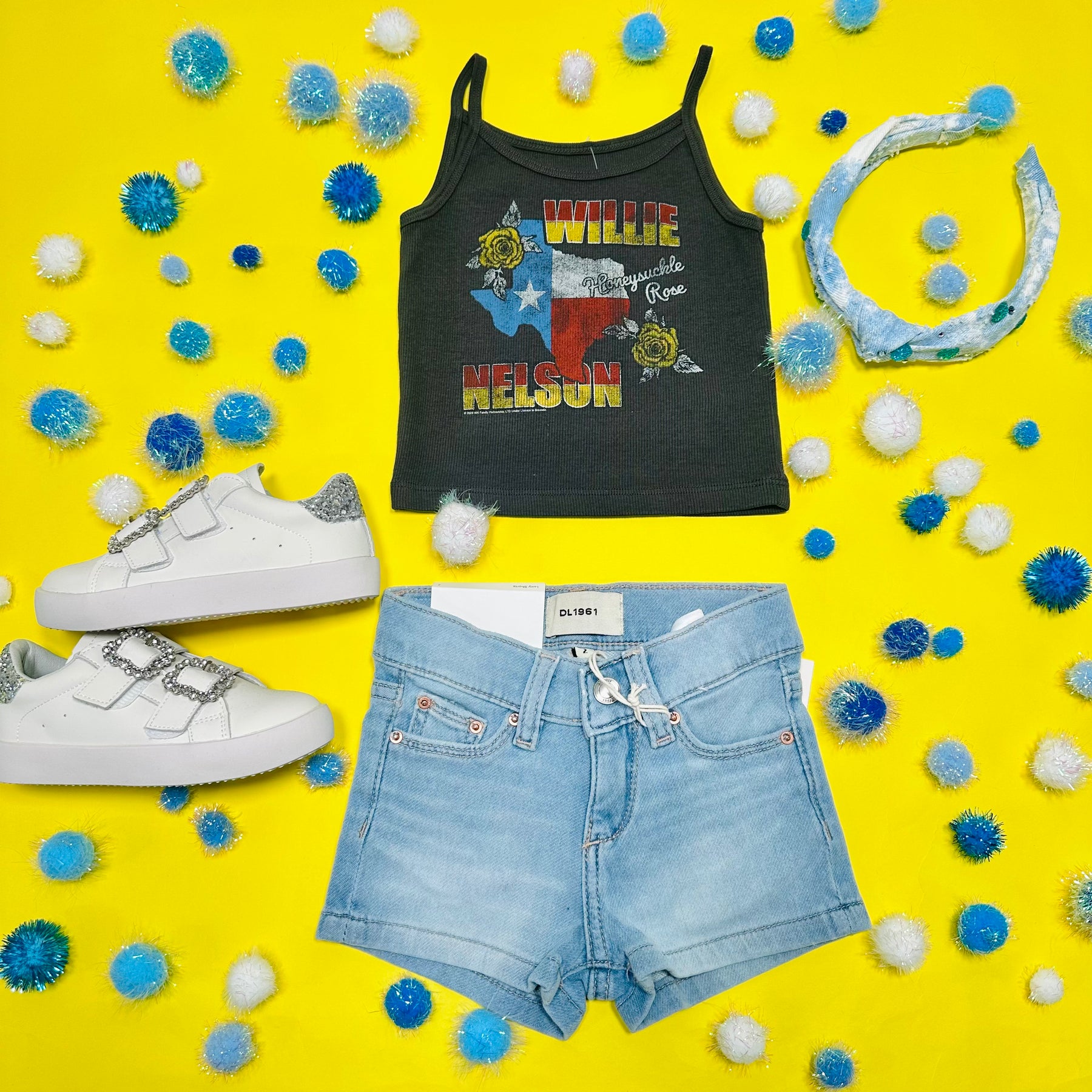 LUCY CUT OFF DENIM SHORTS