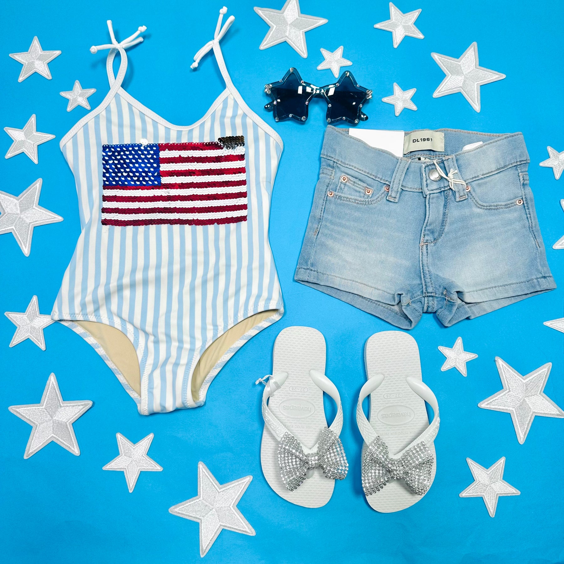 LUCY CUT OFF DENIM SHORTS