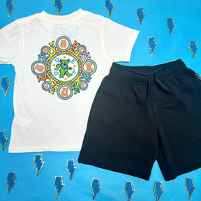 GRATEFUL DEAD KALEIDOSCOPE TSHIRT - ROWDY SPROUT - SHORT SLEEVE TOPS