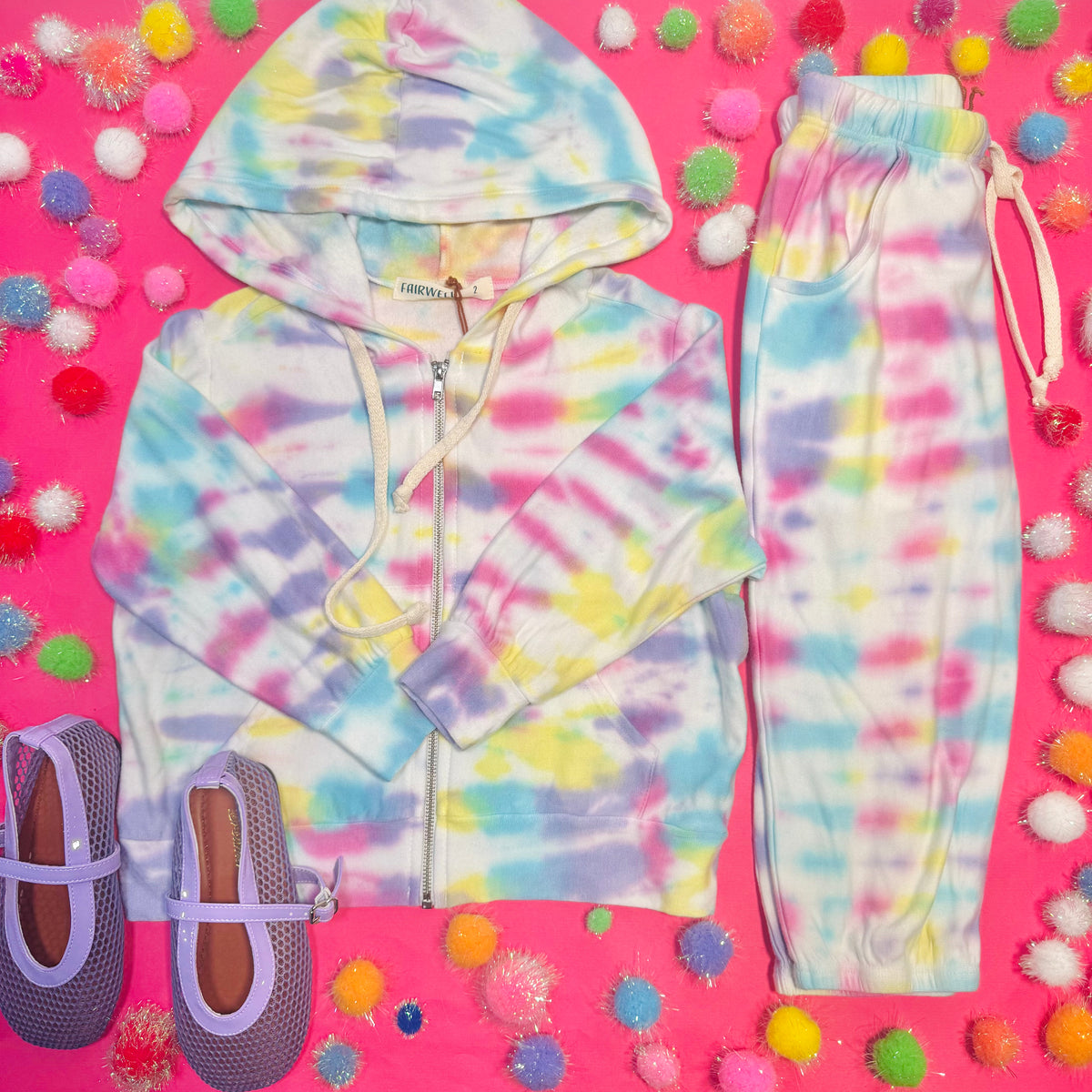 CANDY ZIP UP HOODIE
