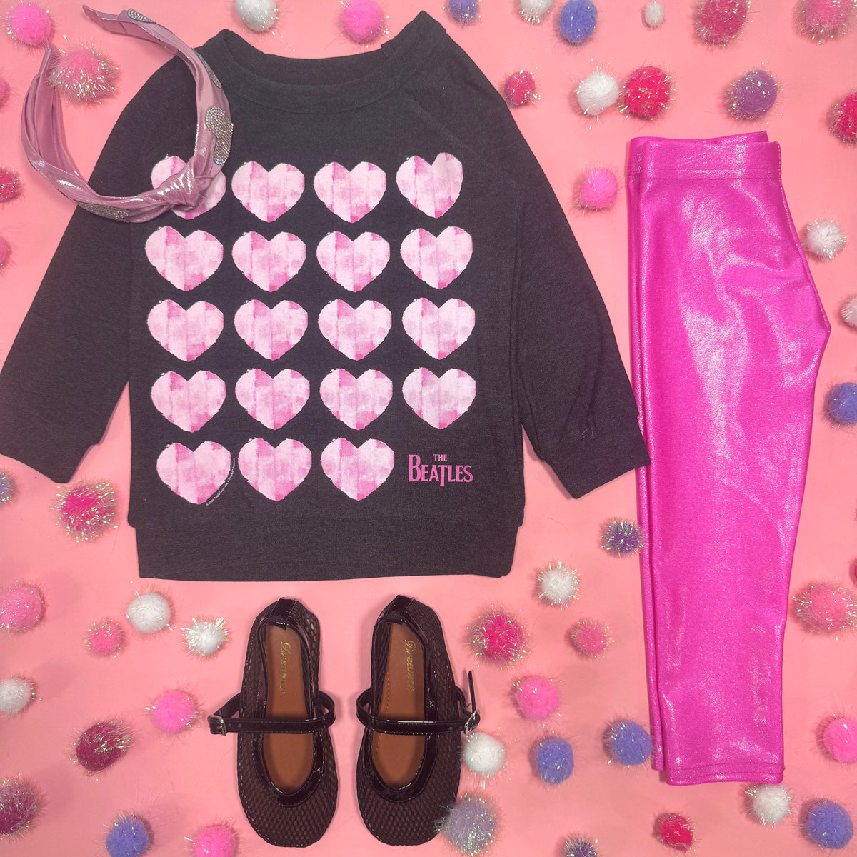 ELECTRIC METALLIC LEGGINGS - LEGGINGS