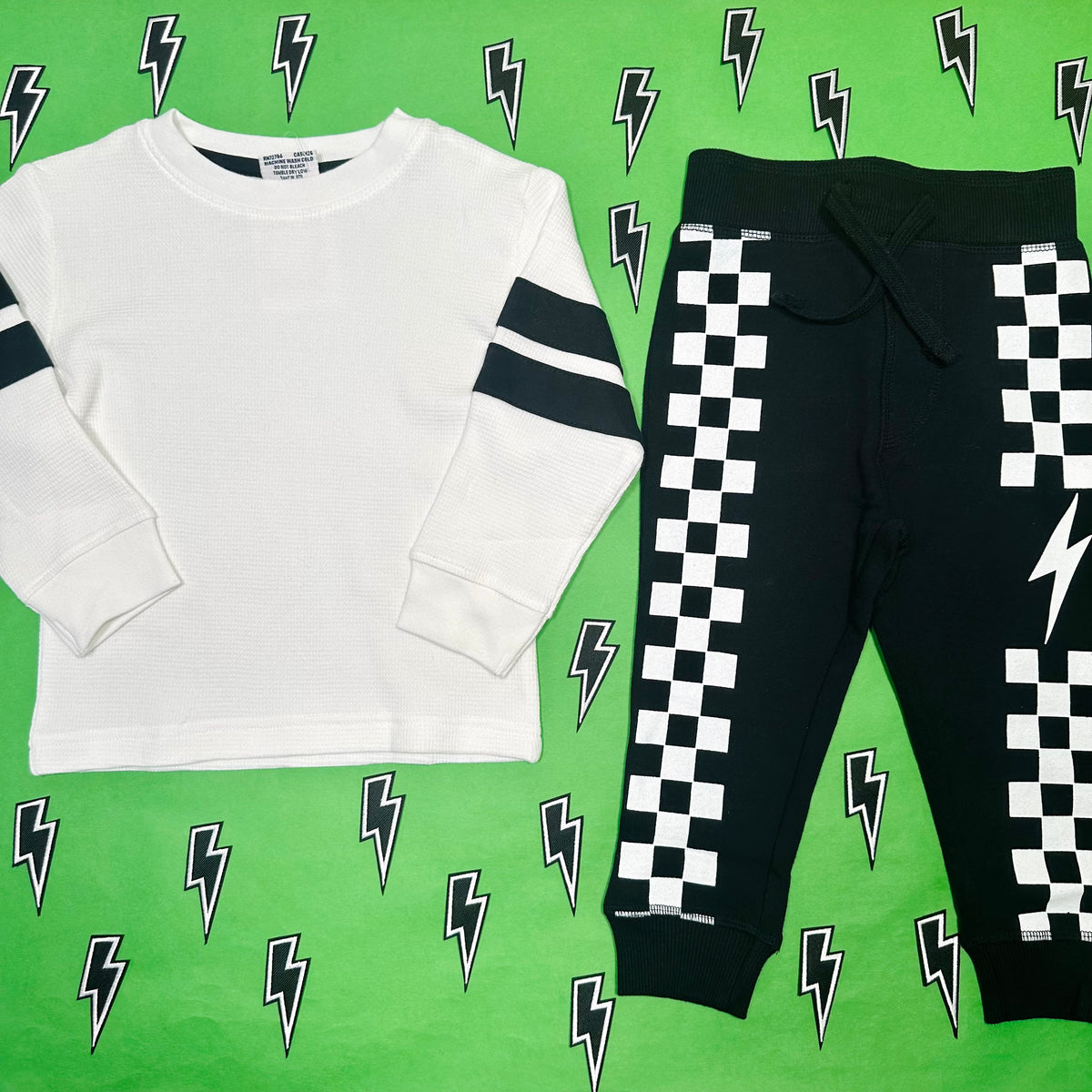 SOLID STRIPE LONG SLEEVE TSHIRT - LONG SLEEVE TOPS
