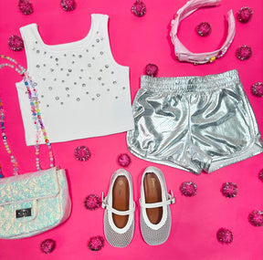 CRYSTAL TANK TOP - TANK TOPS