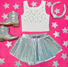 CRYSTAL TANK TOP - TANK TOPS