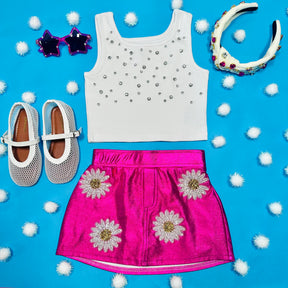 CRYSTAL TANK TOP - TANK TOPS