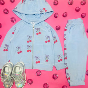 CHERRY BOWS SWEATPANTS