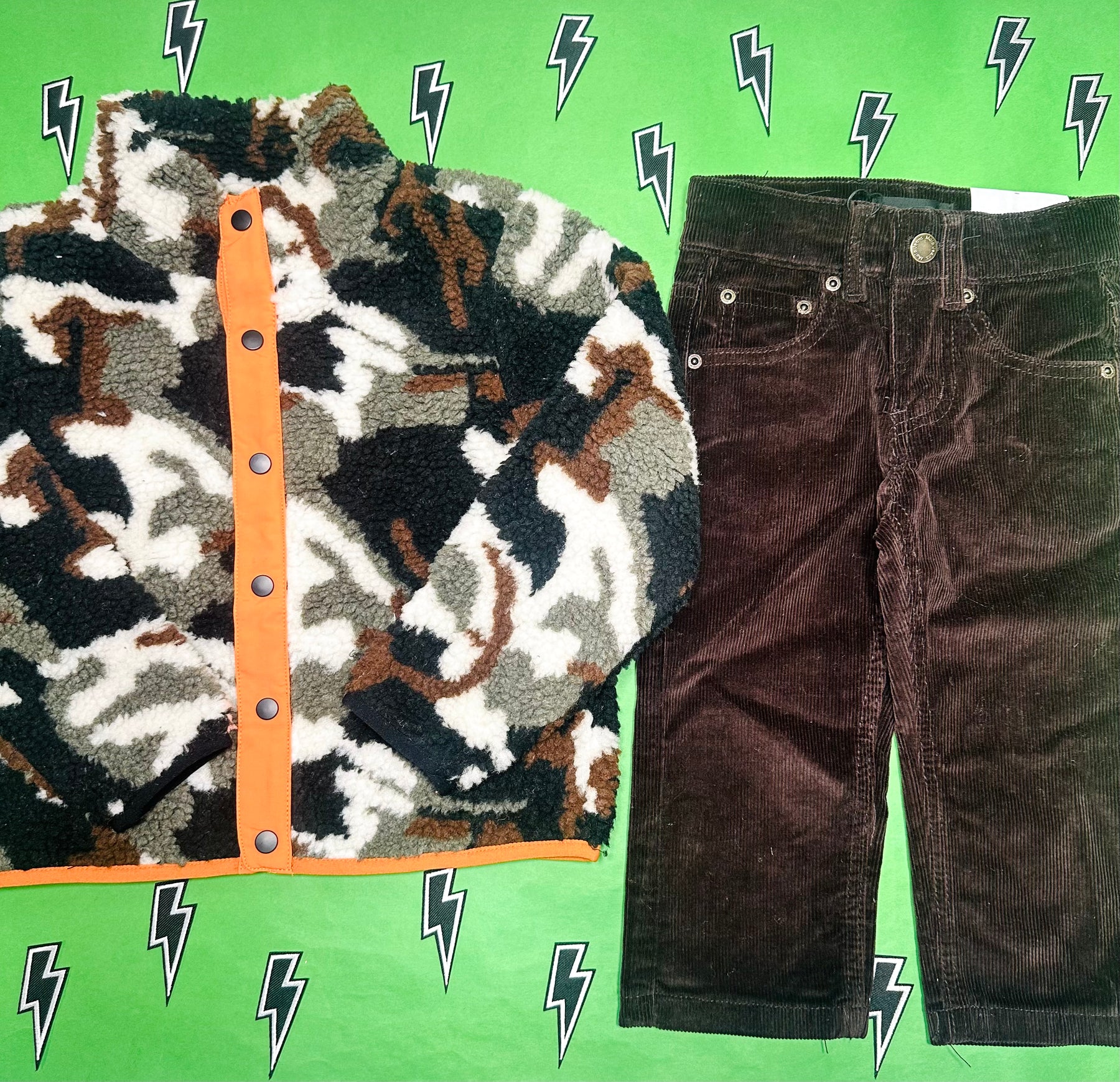 BACKWOODS CAMO SHERPA JACKET