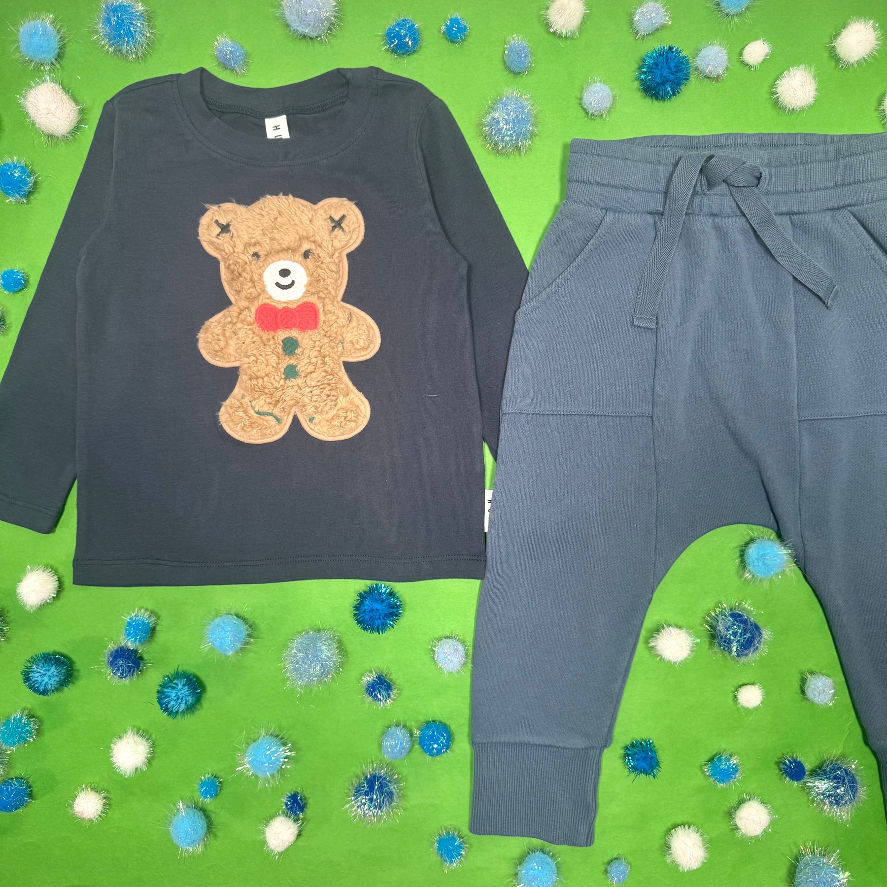 FURRY GINGERBREAD LONG SLEEVE TSHIRT