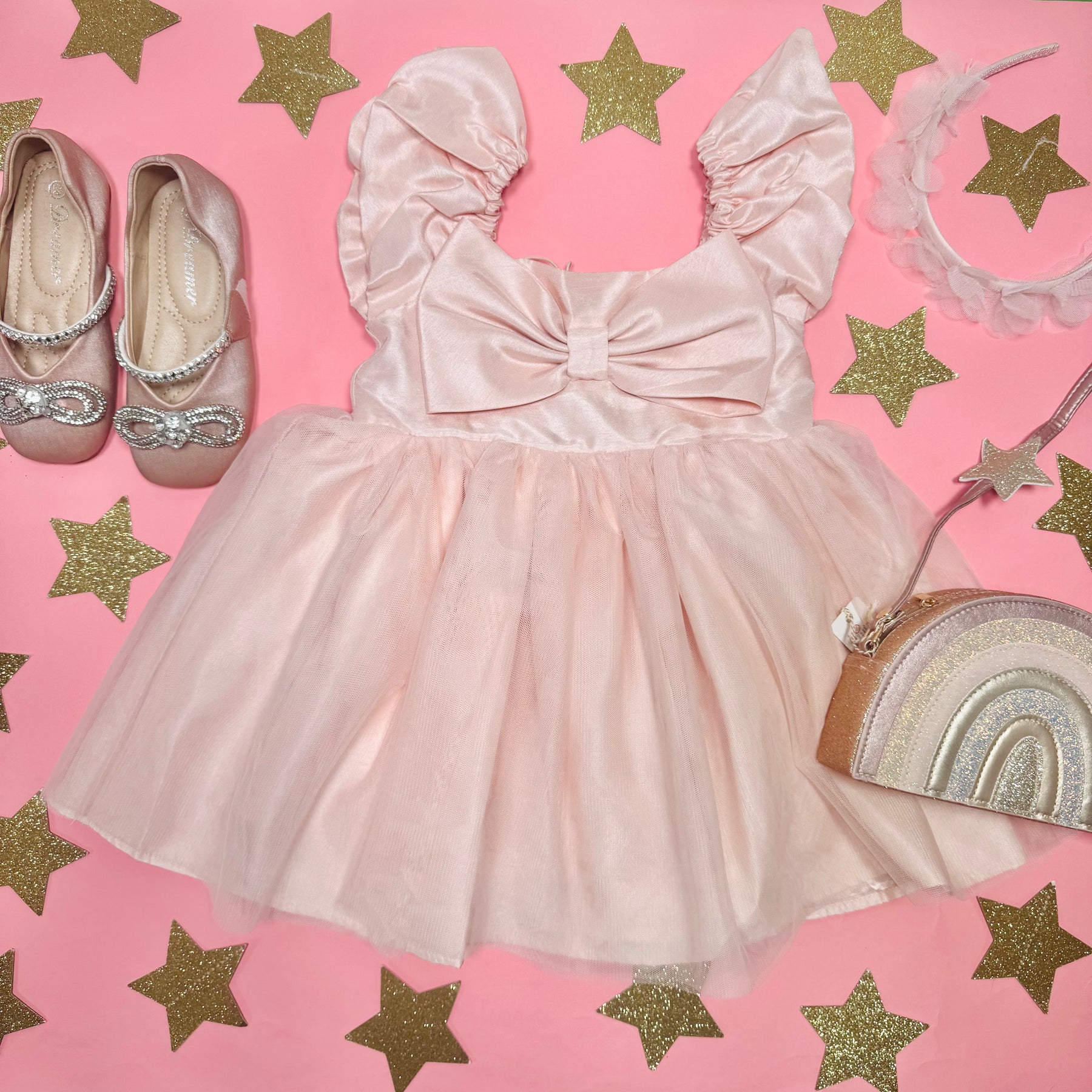 MADELINE BOW DRESS