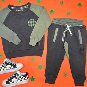 KRISS FLIP COLORBLOCK SWEATSHIRT