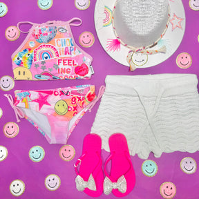 ICONS & EMOJIS TWO PIECE BIKINI