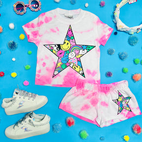 ICONS STAR TIE DYE TSHIRT