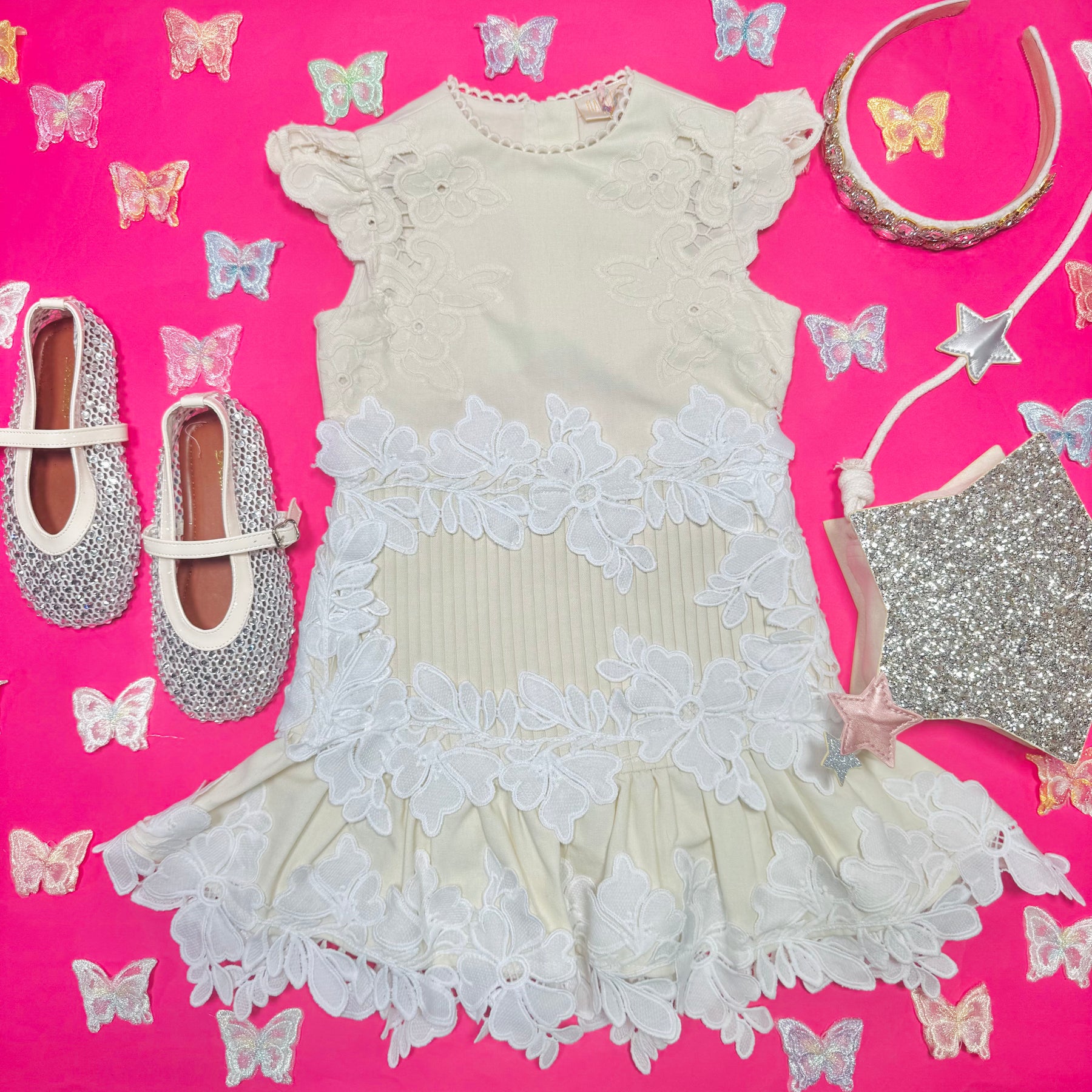 KAITLYN EMBROIDERED DRESS