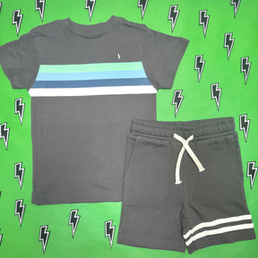 THE 1976 STRIPE TSHIRT - TINY WHALES - SHORT SLEEVE TOPS