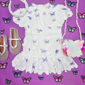 EVE BUTTERFLY MINI DRESS
