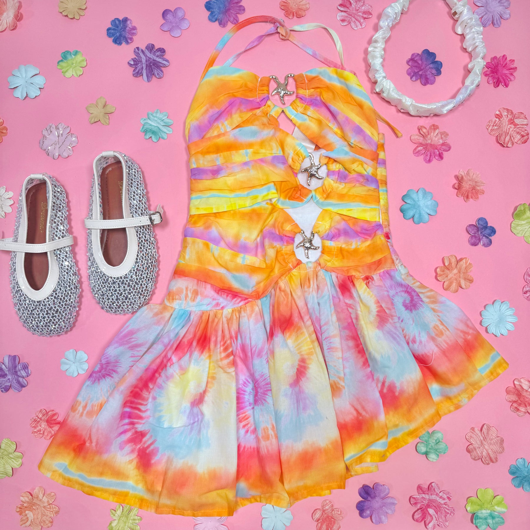 RAELYNN CUTOUT ASYMMETRICAL MINI DRESS