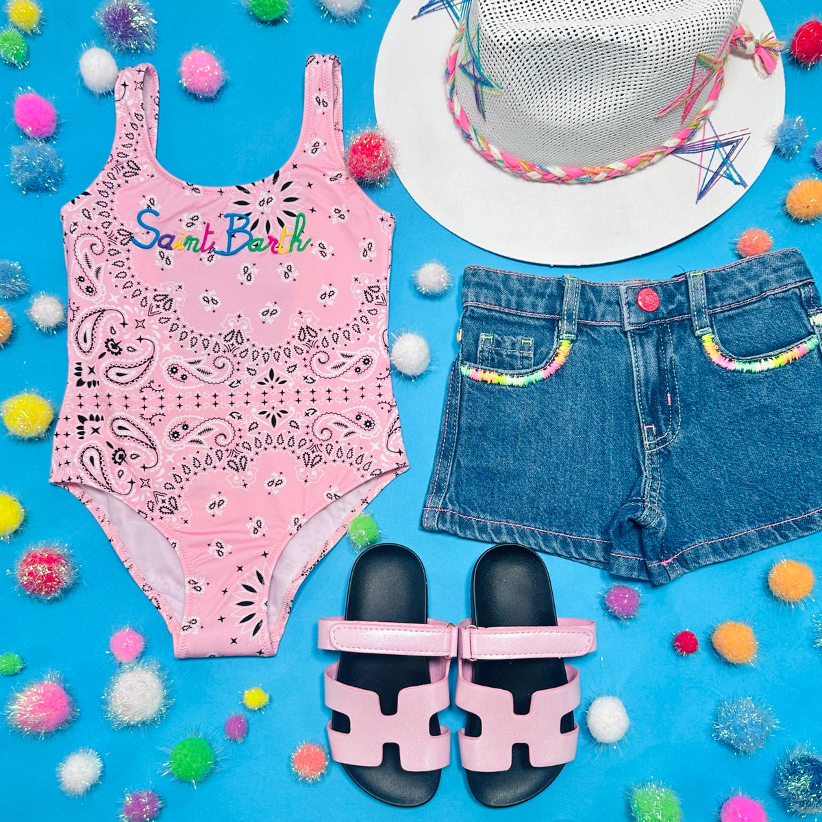 BANDANA CARA ONE PIECE SWIMSUIT