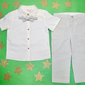ATLAS SHORT SLEEVE BUTTON DOWN TOP