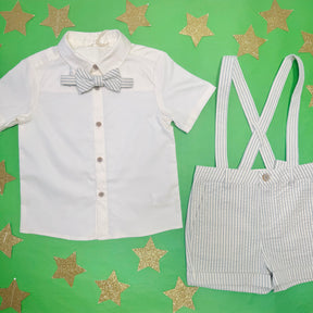 ATLAS SHORT SLEEVE BUTTON DOWN TOP