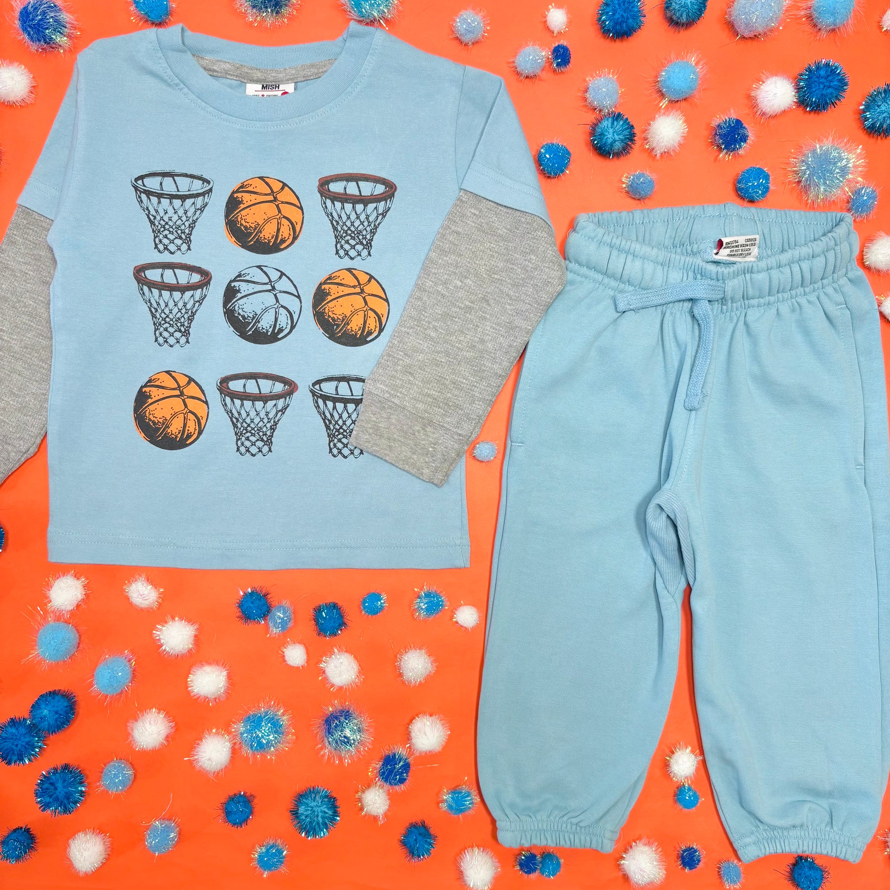 FRENCH TERRY SOLID SWEATPANTS