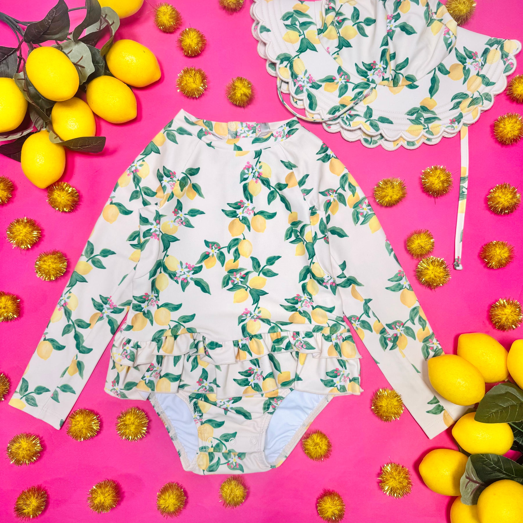 NARICE CITRUS ONE PIECE SWIMSUIT