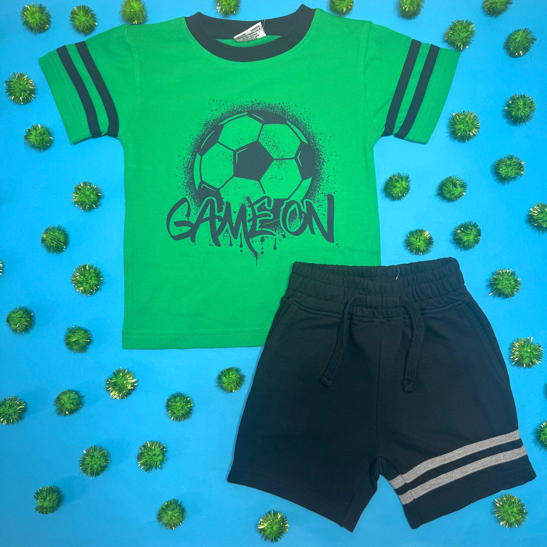 SOCCER GRAFFITI TSHIRT - MISH MISH - SHORT SLEEVE TOPS
