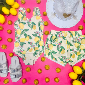 NOELLE CITRUS ONE PIECE SWIMSUIT