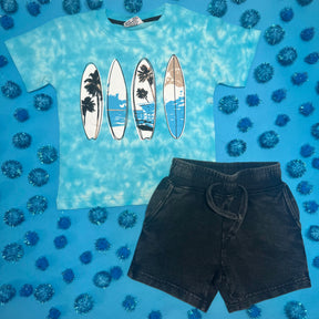 SURFBOARDS TIE DYE TSHIRT