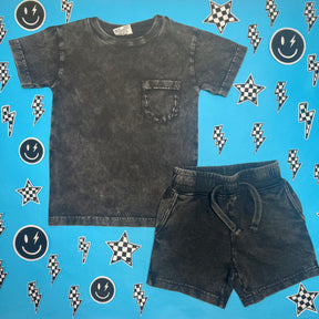 CLOUDWASH ENZYME SHORTS
