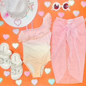 NILLA SORBET METALLIC ONE PIECE SWIMSUIT
