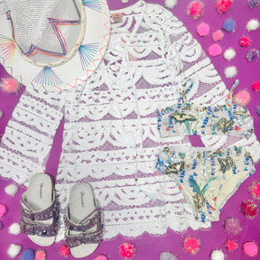 LITTLE NOAH TUNIC COVER UP DRESS