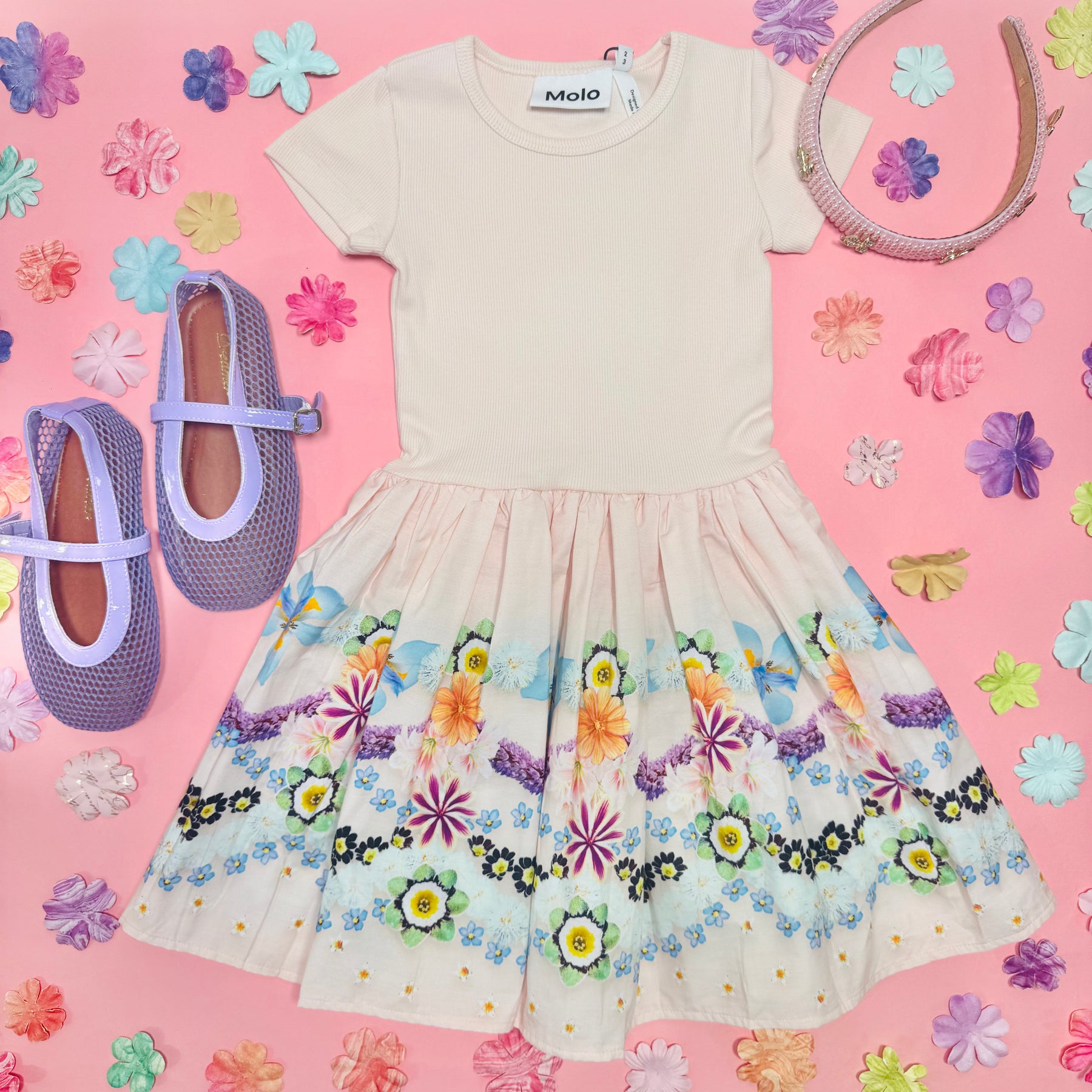 FLORAL ICING CISSA DRESS