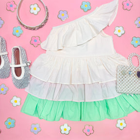 CORA RUFFLE DRESS