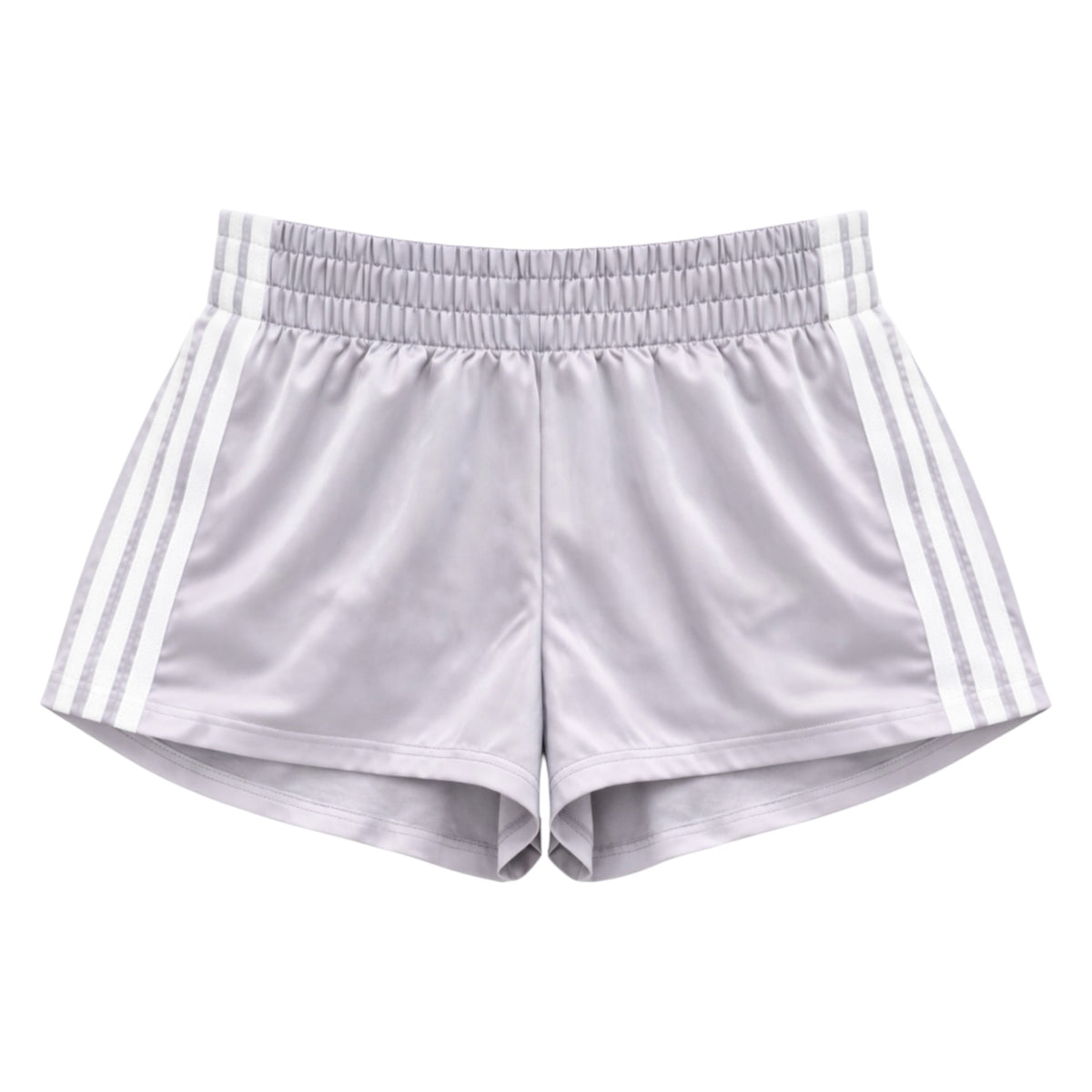 SILVER JORDYN STRIPE SHORTS (PREORDER)
