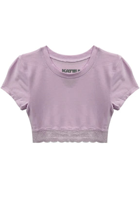 LINDSAY LACE TRIM TOP (PREORDER)