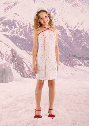 ELLIANNA DIAMANTE TWEED MINI DRESS (PREORDER)