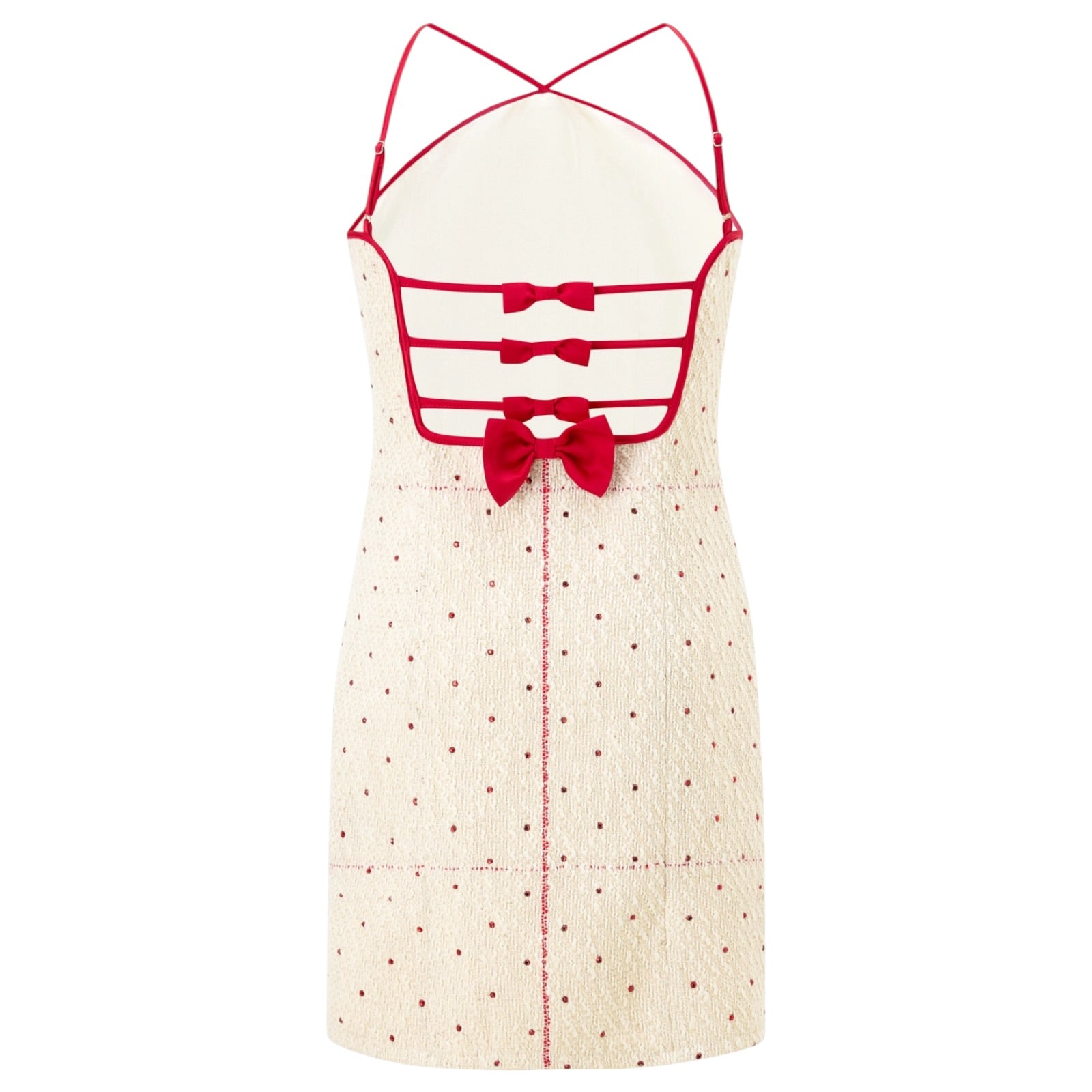 ELLIANNA DIAMANTE TWEED MINI DRESS (PREORDER)