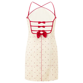 ELLIANNA DIAMANTE TWEED MINI DRESS (PREORDER)