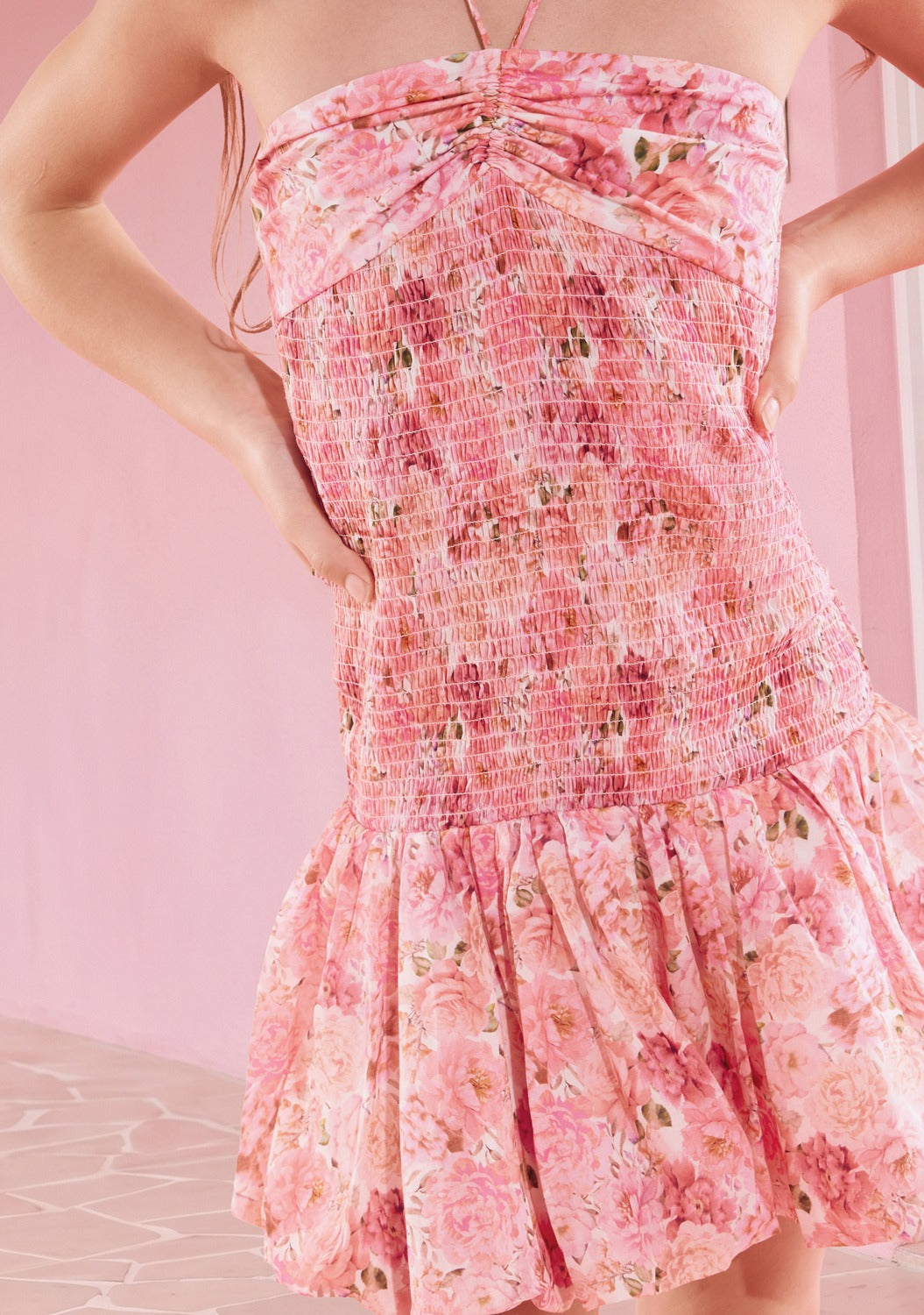 JULIETTA FLORAL MINI DRESS (PREORDER)